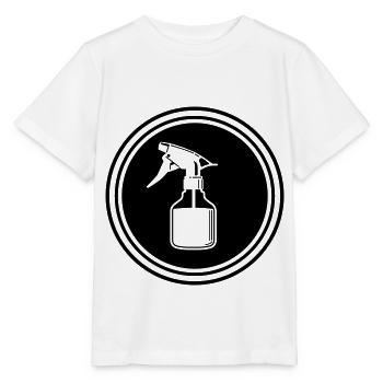 Barber Frisör icon - Stanley/Stella Kinder T-Shirt MINI CREATOR  - Weiß - Vorne - Maike (125cm)