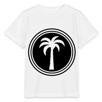 symbole de la paume - T-shirt bio MINI CREATOR Stanley/Stella Enfant - blanc - Devant - Maike (125cm)