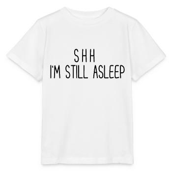 Je dors encore - T-shirt bio MINI CREATOR Stanley/Stella Enfant - blanc - Devant - Maike (125cm)