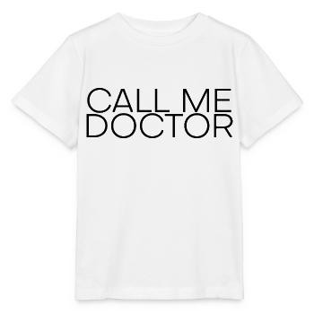 Call me Doctor 10 - Stanley/Stella MINI CREATOR Kids’ T-Shirt - white - Front - Maike (125cm)