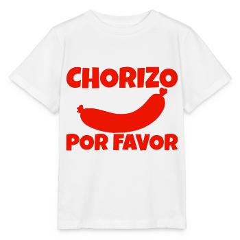 Chorizo Por Favor - Stanley/Stella MINI CREATOR Kids’ T-Shirt - white - Front - Maike (125cm)