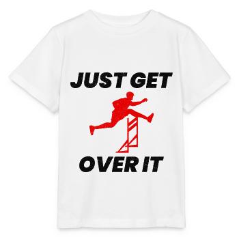 Hurdles Hurdling Hurdler Running Runner Athletes - Stanley/Stella MINI CREATOR Kids’ T-Shirt - white - Front - Maike (125cm)