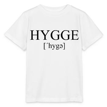 Hygge - Tradition danoise - Attitude à l’égard de la vie - Nice - T-shirt bio MINI CREATOR Stanley/Stella Enfant - blanc - Devant - Maike (125cm)