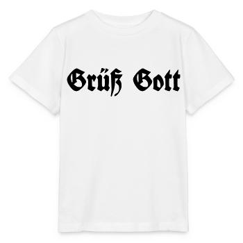 Grüß Gott - Stanley/Stella Kinder T-Shirt MINI CREATOR  - Weiß - Vorne - Maike (125cm)