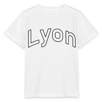 Lyon - T-shirt bio MINI CREATOR Stanley/Stella Enfant - blanc - Devant - Maike (125cm)