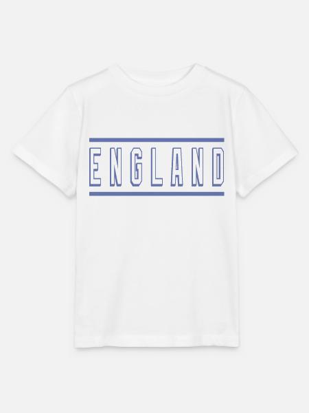 England - Stanley/Stella Kinder T-Shirt MINI CREATOR  - Weiß