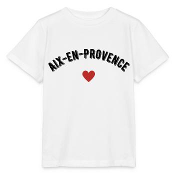 Aix en Provence - Stanley/Stella Kinder T-Shirt MINI CREATOR  - Weiß - Vorne - Maike (125cm)
