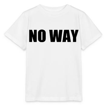 No way - Stanley/Stella MINI CREATOR Kids’ T-Shirt - white - Front - Maike (125cm)