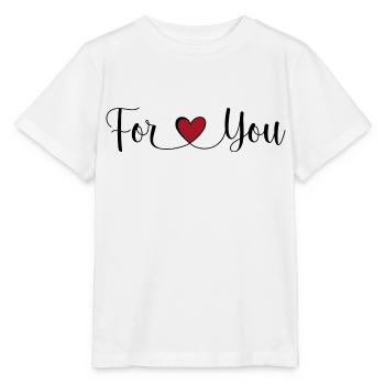 For you - Stanley/Stella MINI CREATOR Kids’ T-Shirt - white - Front - Maike (125cm)