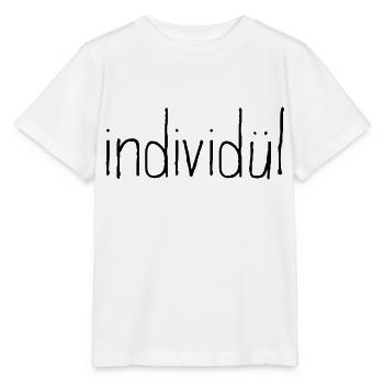 individül und individuell. Mehr geht nicht. - Stanley/Stella Kinder T-Shirt MINI CREATOR  - Weiß - Vorne - Maike (125cm)