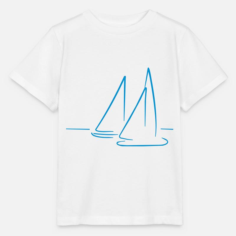 segeln - Stanley/Stella Kinder T-Shirt MINI CREATOR  - Weiß