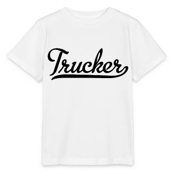 Trucker - Stanley/Stella Kinder T-Shirt MINI CREATOR  - Weiß - Vorne - Maike (125cm)