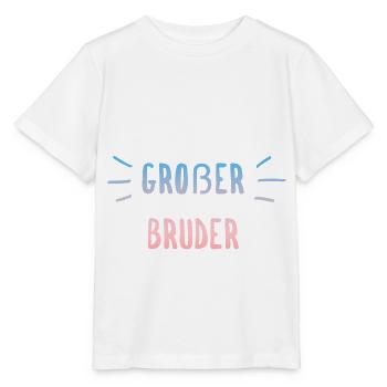 Großer Bruder Geschenkidee - Stanley/Stella Kinder T-Shirt MINI CREATOR  - Weiß - Vorne - Maike (125cm)