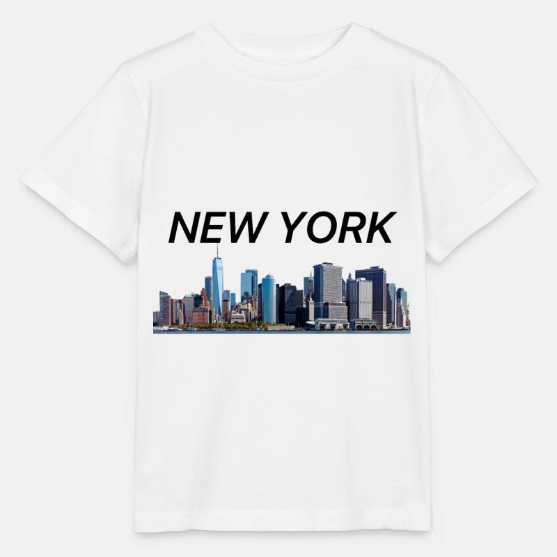 New York - T-shirt bio MINI CREATOR Stanley/Stella Enfant - blanc