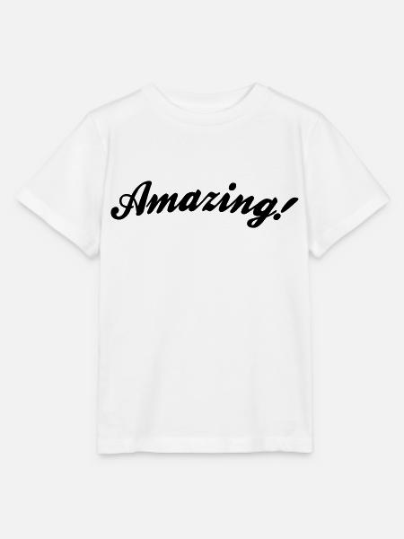 amazing - Stanley/Stella Kinder T-Shirt MINI CREATOR - Weiß