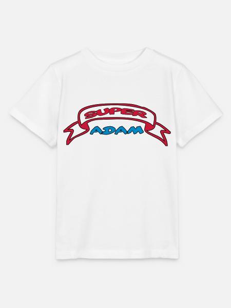 SUPER ADAM - Stanley/Stella Kinder T-Shirt MINI CREATOR - Weiß