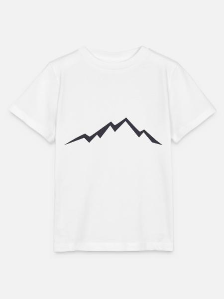 Berg Mountain - Stanley/Stella Kinder T-Shirt MINI CREATOR - Weiß