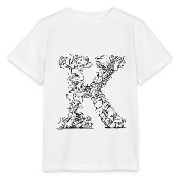 FRTZN K - T-shirt bio MINI CREATOR Stanley/Stella Enfant - blanc - Devant - Maike (125cm)