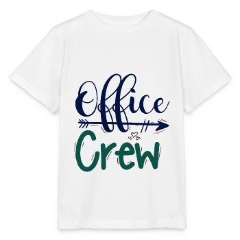 office crew office team - Stanley/Stella MINI CREATOR Kids’ T-Shirt - white - Front - Maike (125cm)