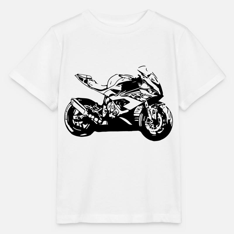 moto - T-shirt bio MINI CREATOR Stanley/Stella Enfant - blanc