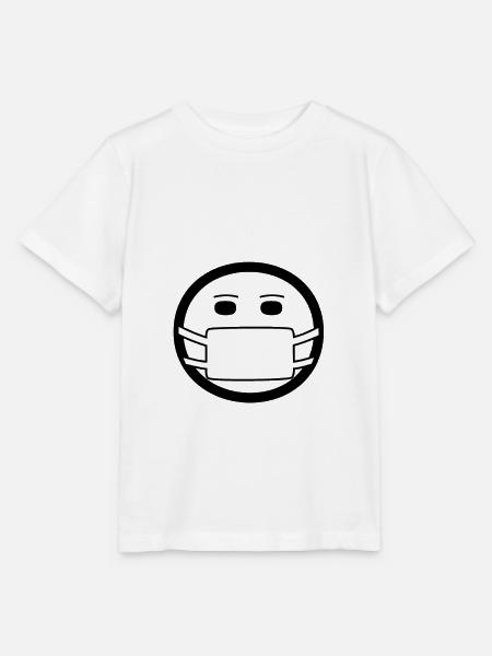 Maske und Mundschutz - Stanley/Stella Kinder T-Shirt MINI CREATOR - Weiß