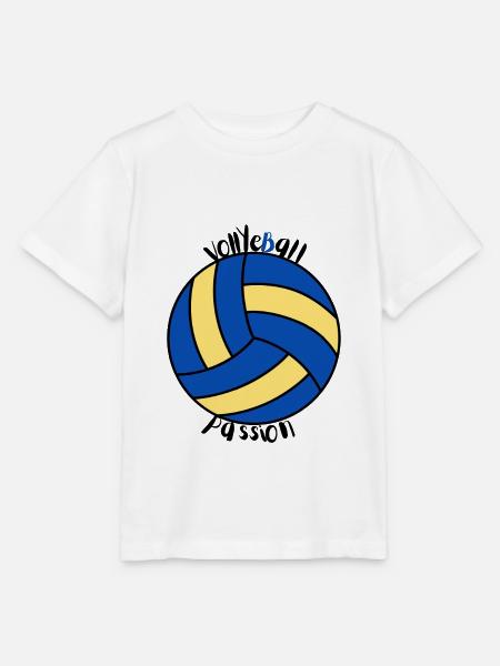 Volleyball Leidenschaft Volleyball - Stanley/Stella Kinder T-Shirt MINI CREATOR  - Weiß