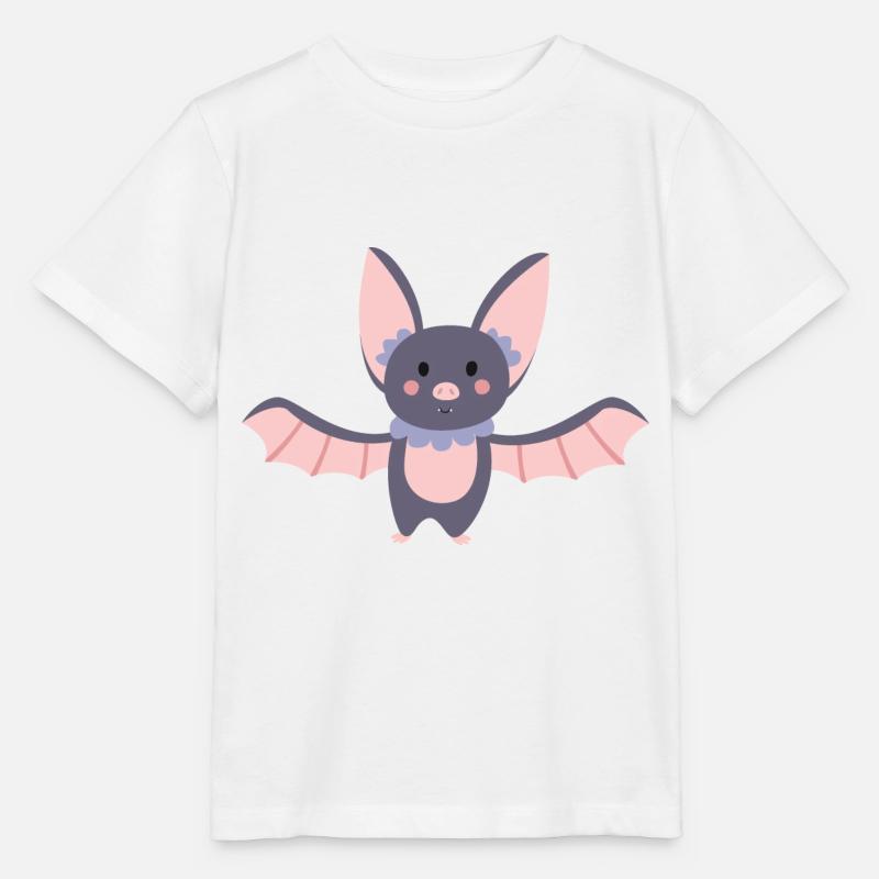 Fledermaus - Stanley/Stella Kinder T-Shirt MINI CREATOR  - Weiß