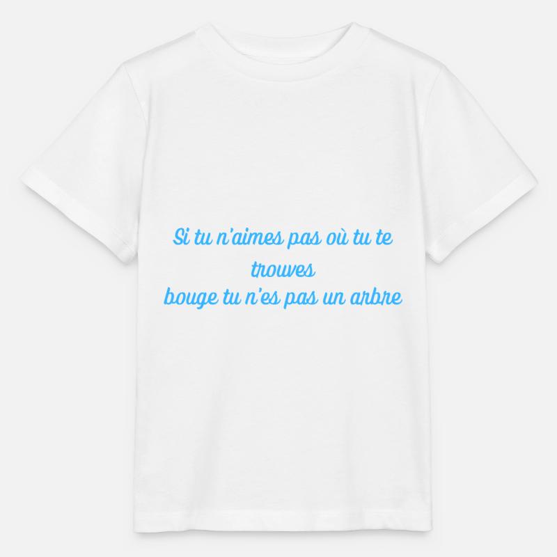 Citation - T-shirt bio MINI CREATOR Stanley/Stella Enfant - blanc