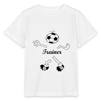 Trainer - Stanley/Stella MINI CREATOR Kids’ T-Shirt - white - Front - Maike (125cm)