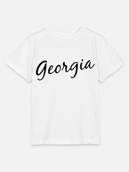 Georgien - Stanley/Stella Kinder T-Shirt MINI CREATOR  - Weiß