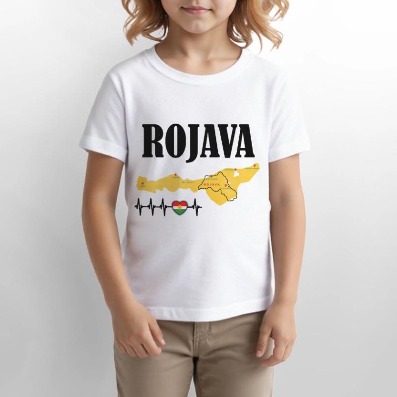 Kurdistan Rojava Kurde Kurdisch Geschenk Stanley/Stella Kinder T-Shirt MINI CREATOR 