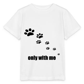 slady chien chien cadeau saigne - T-shirt bio MINI CREATOR Stanley/Stella Enfant - blanc - Devant - Maike (125cm)