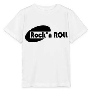 Rock Music Rock and Roll - Stanley/Stella MINI CREATOR Kids’ T-Shirt - white - Front - Maike (125cm)