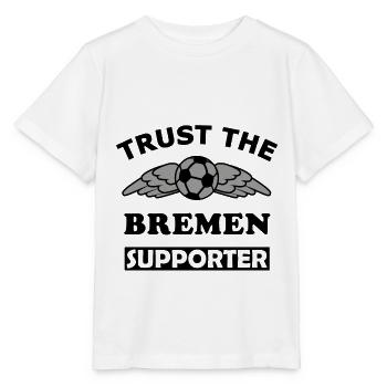 Le supporter de Brême - T-shirt bio MINI CREATOR Stanley/Stella Enfant - blanc - Devant - Maike (125cm)