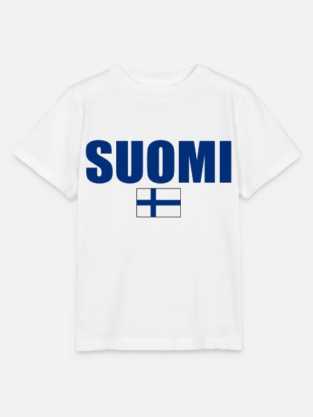 Suomi - Stanley/Stella Kinder T-Shirt MINI CREATOR  - Weiß