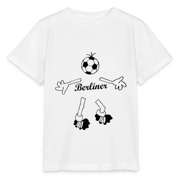 Footballeurs berlinois - T-shirt bio MINI CREATOR Stanley/Stella Enfant - blanc - Devant - Maike (125cm)