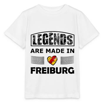 Legends in Freiburg - Stanley/Stella MINI CREATOR Kids’ T-Shirt - white - Front - Maike (125cm)