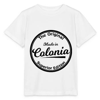 Né à Cologne - T-shirt bio MINI CREATOR Stanley/Stella Enfant - blanc - Devant - Maike (125cm)