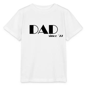 DAD since 22 s - Stanley/Stella Kinder T-Shirt MINI CREATOR  - Weiß - Vorne - Maike (125cm)
