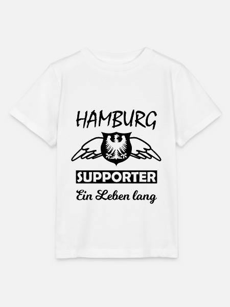 Die Hamburger Fans - Stanley/Stella Kinder T-Shirt MINI CREATOR - Weiß