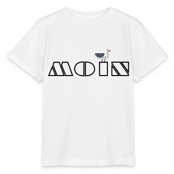 moin moewe 3a - Stanley/Stella Kinder T-Shirt MINI CREATOR  - Weiß - Vorne - Maike (125cm)