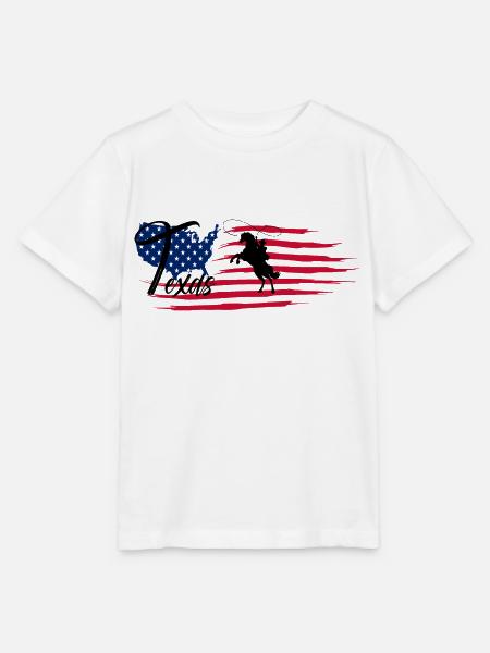 Texas - Stanley/Stella Kinder T-Shirt MINI CREATOR - Weiß