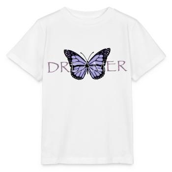 Rêveur de papillon - T-shirt bio MINI CREATOR Stanley/Stella Enfant - blanc - Devant - Maike (125cm)