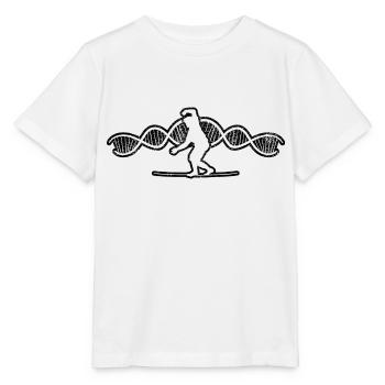 Slackline Tricklining Geschenk Slackliner - Stanley/Stella Kinder T-Shirt MINI CREATOR  - Weiß - Vorne - Maike (125cm)