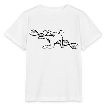 Football Design Football Player Football Équipe de football - T-shirt bio MINI CREATOR Stanley/Stella Enfant - blanc - Devant - Maike (125cm)