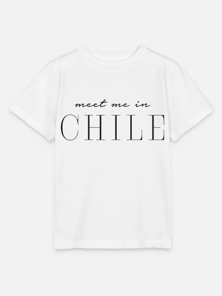 Ich liebe Chile - Stanley/Stella Kinder T-Shirt MINI CREATOR  - Weiß