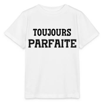 toujours parfaite - T-shirt bio MINI CREATOR Stanley/Stella Enfant - blanc - Devant - Maike (125cm)