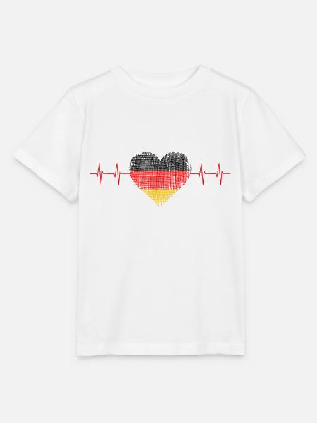 Deutschland Germany - Stanley/Stella Kinder T-Shirt MINI CREATOR - Weiß
