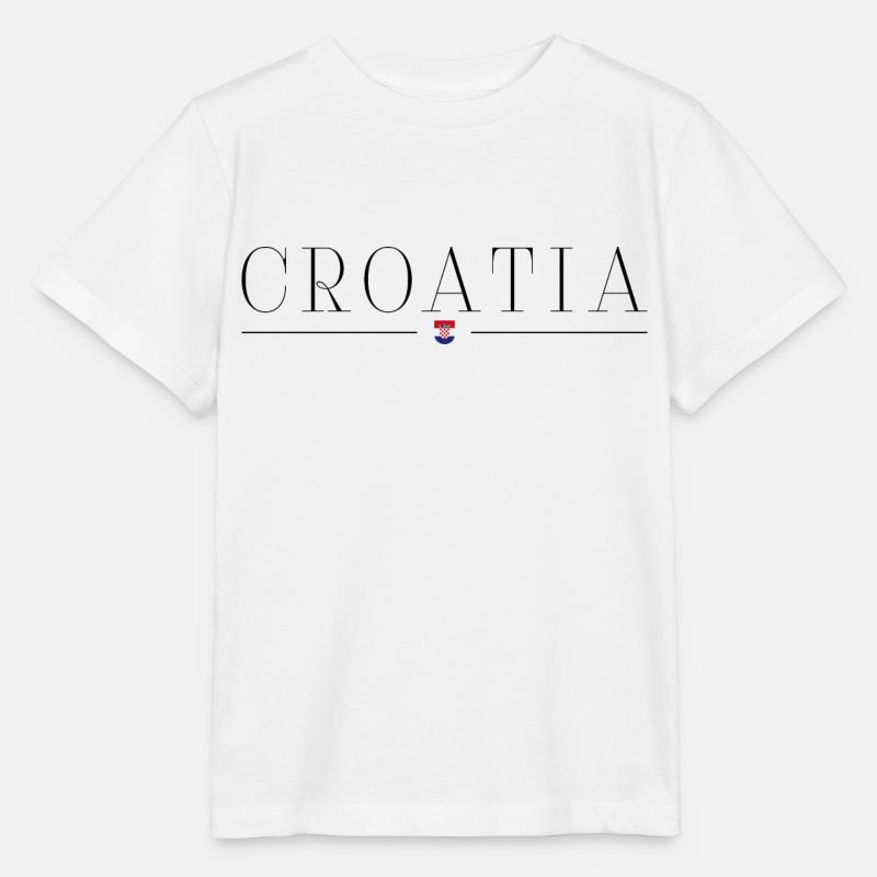 Ich liebe Kroatien - Stanley/Stella Kinder T-Shirt MINI CREATOR - Weiß