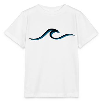 Vague vague Surf Eau Rat Surfer - T-shirt bio MINI CREATOR Stanley/Stella Enfant - blanc - Devant - Maike (125cm)